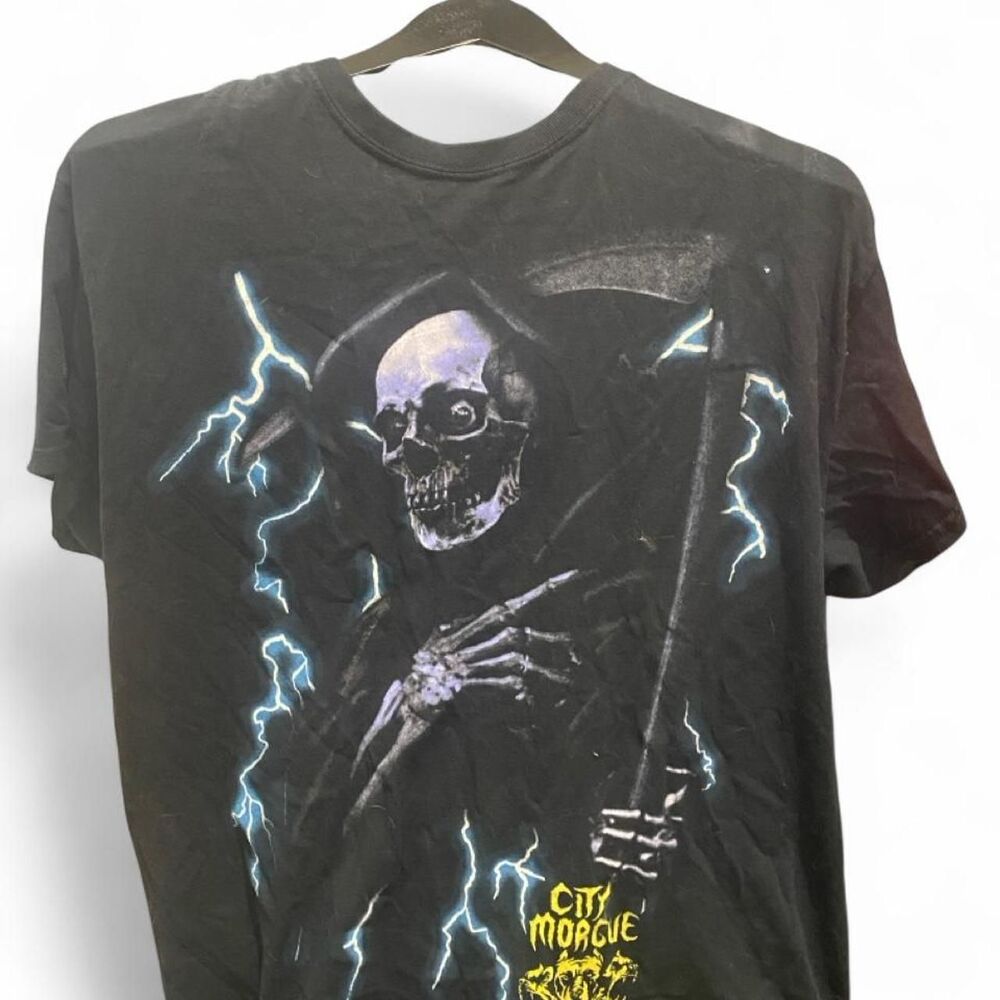 City morgue lightning reaper tour tee